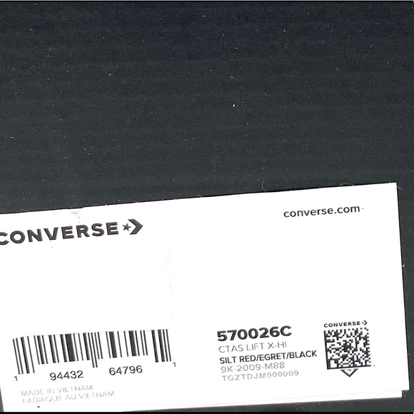 Converse Womens Sneakers Boots 570026C Chuck Taylor AS LIFT X High Silt Platform - Picture 8 of 11